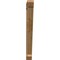 Ekena Millwork Traditional Slat Rough Sawn Bracket, Western Red Cedar, 4"W x 34"D x 40"H BKT04X34X40TRA06RWR - alternate 2